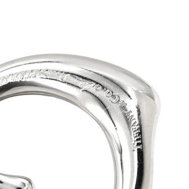 ティファニー Tiffany & Co オープンハート パヴェダイヤ 60019915 プラチナシルバー Pt950 ダイヤモンド ネックレス T&Co. プラチナ950 エルサペレッティ