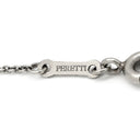 ティファニー Tiffany & Co オープンハート パヴェダイヤ 60019915 プラチナシルバー Pt950 ダイヤモンド ネックレス T&Co. プラチナ950 エルサペレッティ