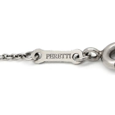 ティファニー Tiffany & Co オープンハート パヴェダイヤ 60019915 プラチナシルバー Pt950 ダイヤモンド ネックレス T&Co. プラチナ950 エルサペレッティ