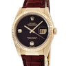 腕時計 ロレックス ROLEX デイトジャスト 36 116138 2BR F番 自動巻き メンズ F番 K18YG無垢 純正ダイヤ ブラック オニキス
