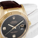 腕時計 ロレックス ROLEX デイトジャスト 36 116138 2BR F番 自動巻き メンズ F番 K18YG無垢 純正ダイヤ ブラック オニキス