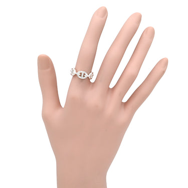 エルメス HERMES シェーヌダンクル アンシェネ シルバー シルバー925 #50(JP10) リング 指輪 SV925 AG925 10号