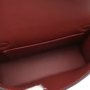 エルメス HERMES ミニケリードゥ 外縫い ルージュアッシュ×ゴールド×ベブラン ヴォーエプソン 2WAYバッグ シルバー金具 トリコロール 2025年製