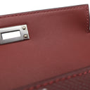エルメス HERMES ミニケリードゥ 外縫い ルージュアッシュ×ゴールド×ベブラン ヴォーエプソン 2WAYバッグ シルバー金具 トリコロール 2025年製