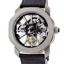腕時計 ブルガリ BVLGARI オクト ローマ トゥールビヨン OC44TTBSK 103032 GG44TOUT2TAL2 手巻き メンズ OH済 スケルトン チタン 限定