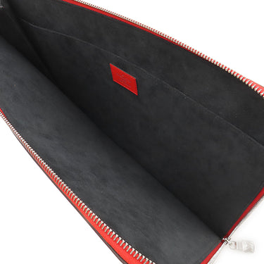 ルイヴィトン LOUIS VUITTON ポシェット ジュール GM M67722 レッド エピレザー クラッチバッグ ゴールド金具 赤 シュプリーム コラボ