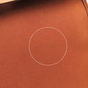エルメス HERMES エールバッグジップPM 31 オレンジ×ナチュラル トワルオフィシエ ヴァッシュハンター 2WAYバッグ シルバー金具 茶 バイカラー