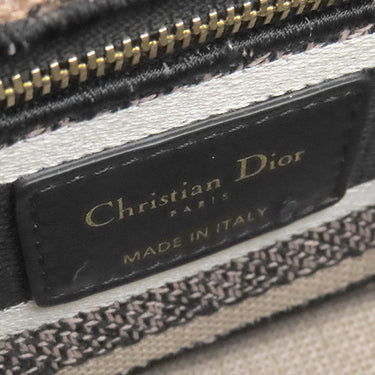 クリスチャン・ディオール Christian Dior レディ D-ライト M0500OEAU ピンクベージュ キャンバス 2WAYバッグ シャンパンゴールド金具 Petites Fleurs 花柄