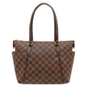 ルイヴィトン LOUIS VUITTON トータリーPM N41282 ダミエエベヌ ダミエキャンバス トートバッグ ゴールド金具 ショルダー 肩掛け 茶