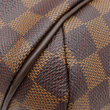 ルイヴィトン LOUIS VUITTON トータリーPM N41282 ダミエエベヌ ダミエキャンバス トートバッグ ゴールド金具 ショルダー 肩掛け 茶