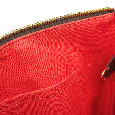 ルイヴィトン LOUIS VUITTON トータリーPM N41282 ダミエエベヌ ダミエキャンバス トートバッグ ゴールド金具 ショルダー 肩掛け 茶