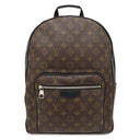 ルイヴィトン LOUIS VUITTON ジョッシュ M41530 モノグラムマカサー モノグラムマカサー リュック・デイパック シルバー金具 黒 バックパック