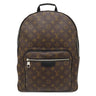 ルイヴィトン LOUIS VUITTON ジョッシュ M41530 モノグラムマカサー モノグラムマカサー リュック・デイパック シルバー金具 黒 バックパック
