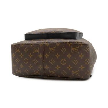 ルイヴィトン LOUIS VUITTON ジョッシュ M41530 モノグラムマカサー モノグラムマカサー リュック・デイパック シルバー金具 黒 バックパック