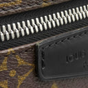 ルイヴィトン LOUIS VUITTON ジョッシュ M41530 モノグラムマカサー モノグラムマカサー リュック・デイパック シルバー金具 黒 バックパック