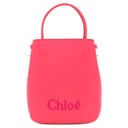 クロエ Chloe センス マイクロトート CHC23UP873I106X9 ロージーチェリー レザー 2WAYバッグ ゴールド金具 ロゴ 刺繍 ショルダー