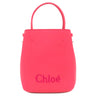 クロエ Chloe センス マイクロトート CHC23UP873I106X9 ロージーチェリー レザー 2WAYバッグ ゴールド金具 ロゴ 刺繍 ショルダー