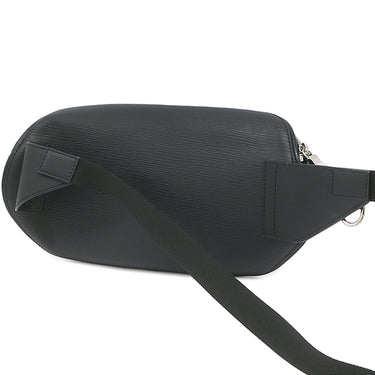 ルイヴィトン LOUIS VUITTON バムバッグ LV サークル M53300 ブラック エピレザー ボディバッグ シルバー金具 黒 ショルダー