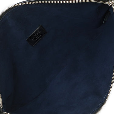ルイヴィトン LOUIS VUITTON バムバッグ LV サークル M53300 ブラック エピレザー ボディバッグ シルバー金具 黒 ショルダー