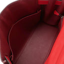 エルメス HERMES ケリー28 内縫い ヴェルソ ルージュグレナ×ルージュクー エバーカラー 2WAYバッグ シルバー金具 ハンドバッグ ショルダー