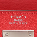 エルメス HERMES ケリー28 内縫い ヴェルソ ルージュグレナ×ルージュクー エバーカラー 2WAYバッグ シルバー金具 ハンドバッグ ショルダー