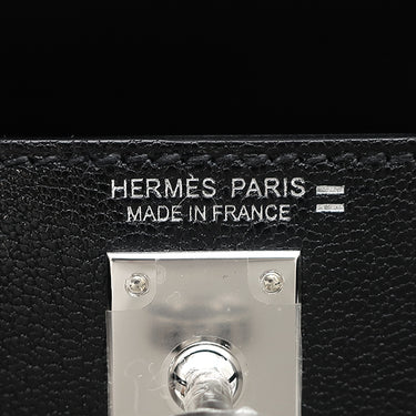 エルメス HERMES ミニケリードゥ タッチ 外縫い ブラック×オンブレ リザード シェーブルシャムキラ 2WAYバッグ シルバー金具 新品 未使用 黒 2025年製