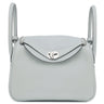 エルメス HERMES リンディ 26 ブルーグラシエ トリヨンクレマンス 2WAYバッグ シルバー金具 ブルーグレー 2024年製