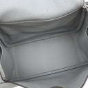 エルメス HERMES リンディ 26 ブルーグラシエ トリヨンクレマンス 2WAYバッグ シルバー金具 ブルーグレー 2024年製