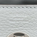 エルメス HERMES リンディ 26 ブルーグラシエ トリヨンクレマンス 2WAYバッグ シルバー金具 ブルーグレー 2024年製