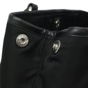 プラダ PRADA メタルロゴ トート NERO ナイロン レザー 2WAYバッグ シルバー金具 ショルダー 黒