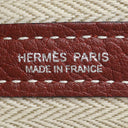 エルメス HERMES ガーデンパーティーTPM ルージュアッシュ ネゴンダ トートバッグ シルバー金具 赤 ボルドー オールレザー