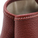 エルメス HERMES ガーデンパーティーTPM ルージュアッシュ ネゴンダ トートバッグ シルバー金具 赤 ボルドー オールレザー