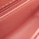 シャネル CHANEL ココハンドル XXS A92991 サーモンピンク キャビアスキン 2WAYバッグ ゴールド金具 トップハンドル