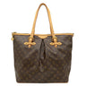 ルイヴィトン LOUIS VUITTON パレルモ GM M40146 モノグラム モノグラムキャンバス 2WAYバッグ ゴールド金具 茶 ショルダー トート