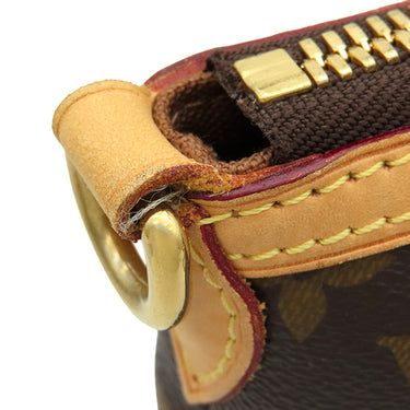ルイヴィトン LOUIS VUITTON パレルモ GM M40146 モノグラム モノグラムキャンバス 2WAYバッグ ゴールド金具 茶 ショルダー トート