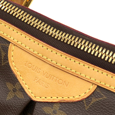 ルイヴィトン LOUIS VUITTON パレルモ GM M40146 モノグラム モノグラムキャンバス 2WAYバッグ ゴールド金具 茶 ショルダー トート