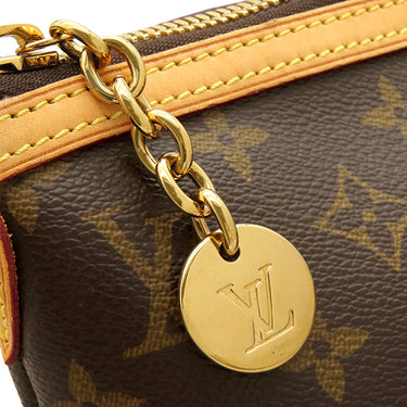 ルイヴィトン LOUIS VUITTON パレルモ GM M40146 モノグラム モノグラムキャンバス 2WAYバッグ ゴールド金具 茶 ショルダー トート