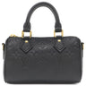 ルイヴィトン LOUIS VUITTON ナノ スピーディ M82450 ブラック モノグラムアンプラント 2WAYバッグ ゴールド金具 ハンドバッグ ショルダー