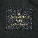 ルイヴィトン LOUIS VUITTON ナノ スピーディ M82450 ブラック モノグラムアンプラント 2WAYバッグ ゴールド金具 ハンドバッグ ショルダー