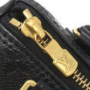ルイヴィトン LOUIS VUITTON ナノ スピーディ M82450 ブラック モノグラムアンプラント 2WAYバッグ ゴールド金具 ハンドバッグ ショルダー