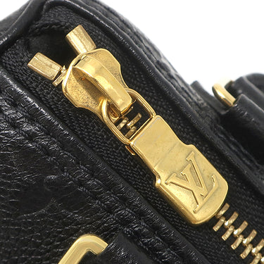 ルイヴィトン LOUIS VUITTON ナノ スピーディ M82450 ブラック モノグラムアンプラント 2WAYバッグ ゴールド金具 ハンドバッグ ショルダー