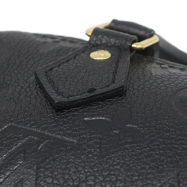 ルイヴィトン LOUIS VUITTON ナノ スピーディ M82450 ブラック モノグラムアンプラント 2WAYバッグ ゴールド金具 ハンドバッグ ショルダー
