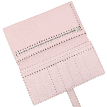 エルメス HERMES ベアンスフレ モーヴペール シェブルミゾル 長財布 シルバー金具 ピンク 2025年製