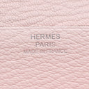 エルメス HERMES ベアンスフレ モーヴペール シェブルミゾル 長財布 シルバー金具 ピンク 2025年製
