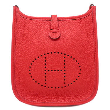 エルメス HERMES エヴリン TPM 16 ロング アマゾン ルージュラデュー トリヨンクレマンス ショルダーバッグ シルバー金具 新品 未使用 2025年製