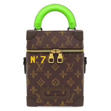 ルイヴィトン LOUIS VUITTON ヴェルティカル ボックス トランク M59664 モノグラム モノグラムキャンバス 2WAYバッグ ゴールド金具 プレート欠品