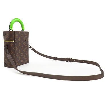ルイヴィトン LOUIS VUITTON ヴェルティカル ボックス トランク M59664 モノグラム モノグラムキャンバス 2WAYバッグ ゴールド金具 プレート欠品