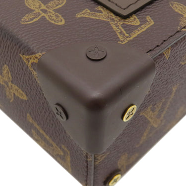 ルイヴィトン LOUIS VUITTON ヴェルティカル ボックス トランク M59664 モノグラム モノグラムキャンバス 2WAYバッグ ゴールド金具 プレート欠品