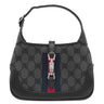 バレンシアガ BALENCIAGA ザ ハッカー プロジェクト ジャッキー 1961 680132 ブラック キャンバス レザー 2WAYバッグ シルバー金具 黒 GUCCI グッチ コラボ ショルダー