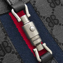 バレンシアガ BALENCIAGA ザ ハッカー プロジェクト ジャッキー 1961 680132 ブラック キャンバス レザー 2WAYバッグ シルバー金具 黒 GUCCI グッチ コラボ ショルダー